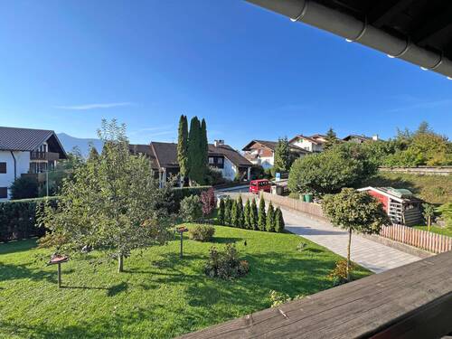 Ausblick vom Balkon - Etagenwohnung mit 107,00 m² in Murnau am Staffelsee zum Kaufen