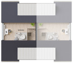 DHDuett125 - Grundriss Spitzboden links - 