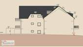 Rückansicht - Etagenwohnung mit 75,80 m&sup2; in Losheim am See zum Kaufen