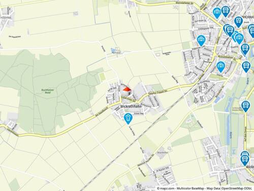 Geolyzer Kartenausschnitt - 