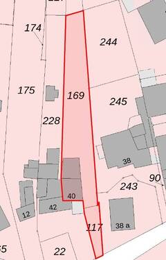Lageplan der Immobilie - 