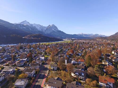 Bergpanorama - Grundstück in Garmisch-Partenkirchen zum Kaufen