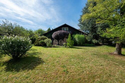 Gartenansicht - 7 Zimmer Einfamilienhaus zum Kaufen in Münsing