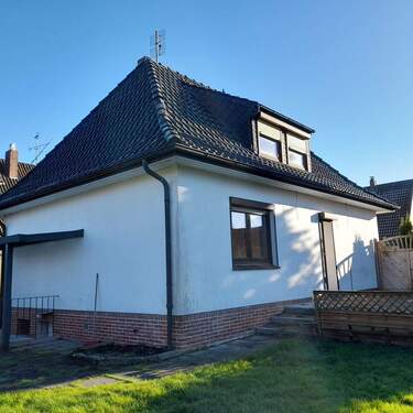 Rückansicht - 3 Zimmer Einfamilienhaus zum Kaufen in Brake