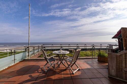 Balkon - 3 Zimmer Etagenwohnung in Wangerooge