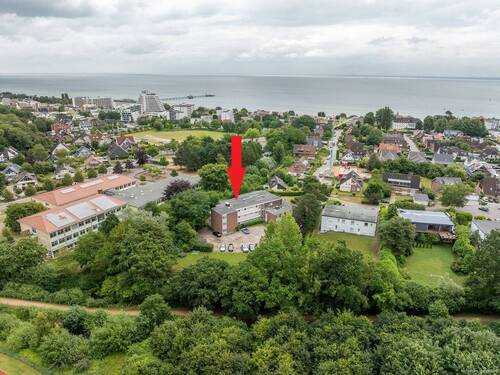Lage der Wohnung, Blick zur Ostsee - 