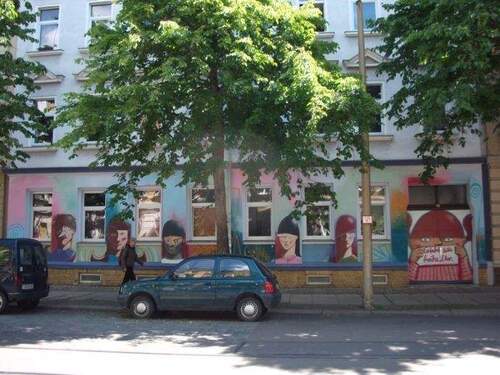 Ansicht Könneritzstraße - WG geeignete 3-Zimmer-Whg.mit Balkon in Schleußig