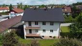Aussenansicht Süd - Zweifamilienhaus mit Gewerbeanbau und großem Entwicklungspotenzial