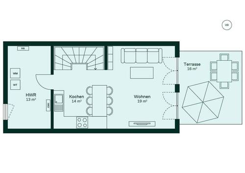 Geräumiges Untergeschoss im Neubauprojekt Wurmtalg - 