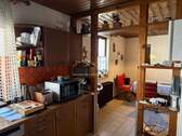 Blick von Küche ins Esszimmer - 
