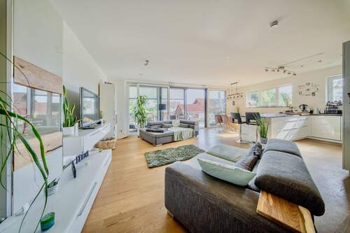 Wohnzimmer - Einfamilienhaus mit 218,00 m² in Haag an der Amper zum Kaufen