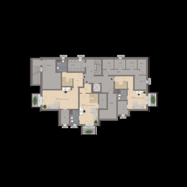 Kellerplan - Etagenwohnung mit 85,40 m&sup2; in Roth zum Kaufen