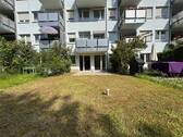 Ansicht_Garten_Richtung_Terras - 2 Zimmer Wohnung in ruhiger Lage mit viel Grün