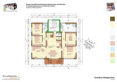 Grundriss Wohnung 2.1 DG - Mehrfamilienhaus, Wohnhaus in Volkertshausen zum Kaufen
