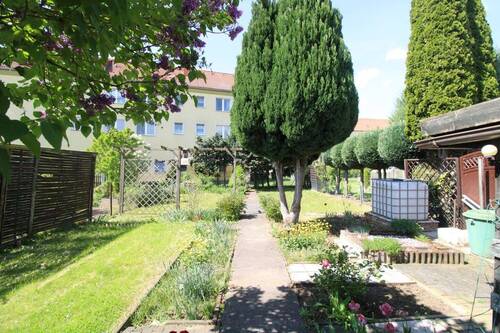 Garten - 4 Zimmer Doppelhaushälfte zum Kaufen in Staßfurt