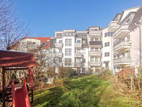 Hausansicht hofseitig - 3 Zimmer Etagenwohnung zum Kaufen in Leipzig