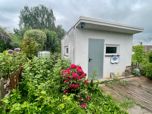 Vollholz Gartenhütte - 