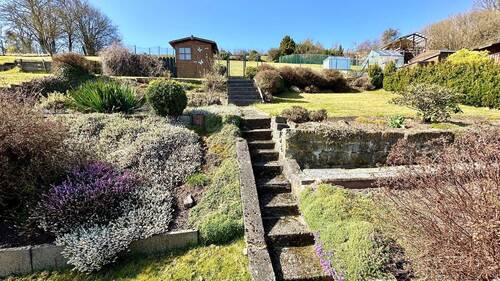 Garten - Doppelhaushälfte mit 188,20 m² in Herfa zum Kaufen