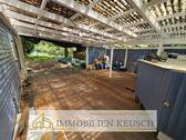 Große überdachte Terrasse - 