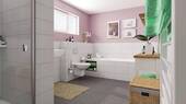 SH100 - Badezimmer - 3 Zimmer Einfamilienhaus in Gierstädt
