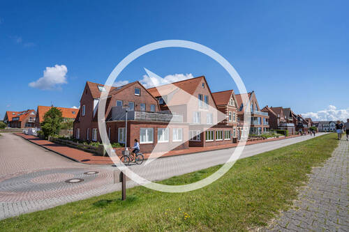 Hausansicht - Wohnen direkt am Wattenmeer: Umfassend renovierte Wohnungen auf Juist