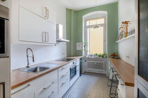 Küche - 4 Zimmer Etagenwohnung in Berlin