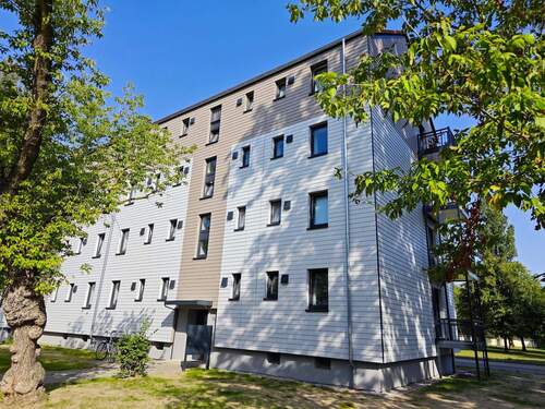 Fassade - Etagenwohnung mit 44,30 m&sup2; in Merseburg zur Miete