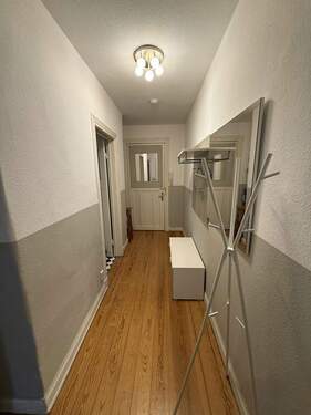 Flur aus Sicht von Zimmer 2 - 