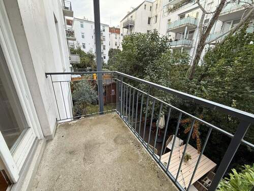 Blick vom Balkon - 