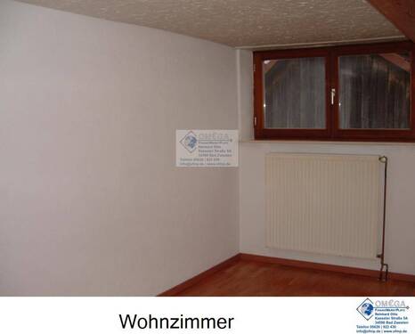 Wohnzimmer - 2 Zimmer Etagenwohnung zur Miete in Bad Zwesten