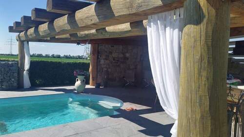 Pool-Bereich - 5 Zimmer Einfamilienhaus in Beilrode