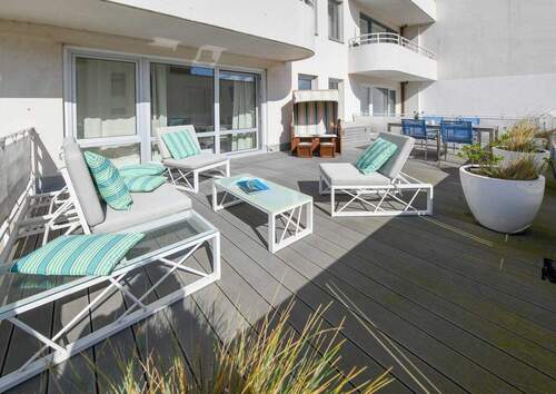 Balkon - 2 Zimmer Etagenwohnung in Wangerooge