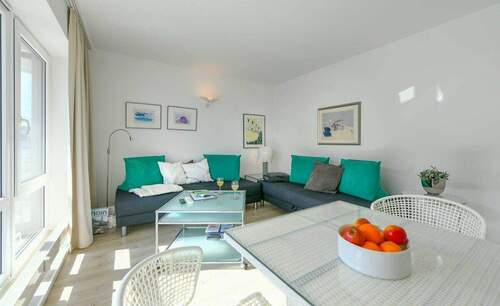 Wohnbereich - Etagenwohnung mit 43,40 m&sup2; in Wangerooge zum Kaufen