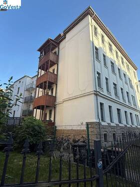 Rückseite - 3 Zimmer Etagenwohnung in Leipzig