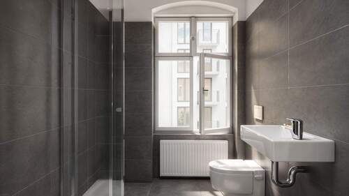 saniertes Duschbad - 