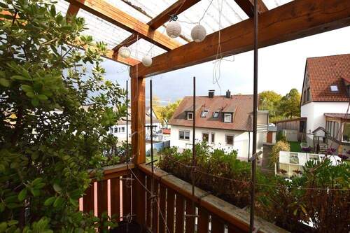 Blick vom Balkon - 