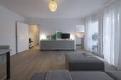 Wohnzimmeransicht 2 - 2 Zimmer Etagenwohnung in Berlin