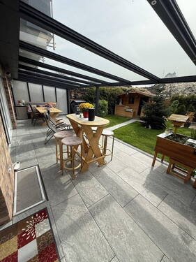 Terrasse - Doppelhaushälfte mit 160,00 m&sup2; in Langenfeld zum Kaufen