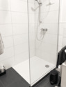Badezimmer sanierte Wohnung (Dusche Detail) - 