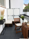 Balkon sanierte Wohnung - 