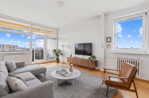 Visualisierung: Wohnbereich - 4 Zimmer Etagenwohnung zum Kaufen in Berlin