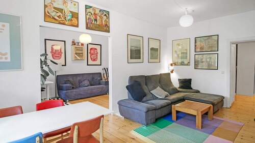 Schiebetür für Privatsphäre - 