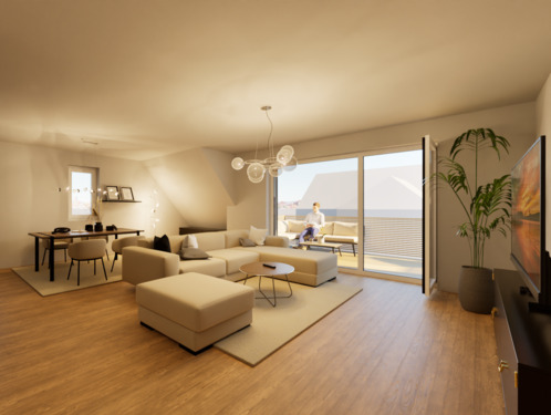 Wohnungsbeispiel - 2 Zimmer Etagenwohnung in Weißenburg i. Bay.