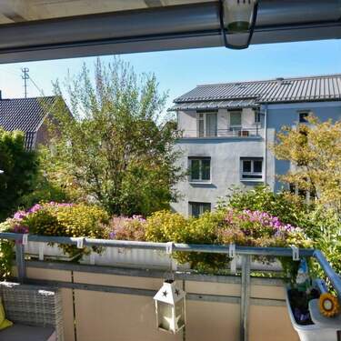 Blick vom Balkon - 
