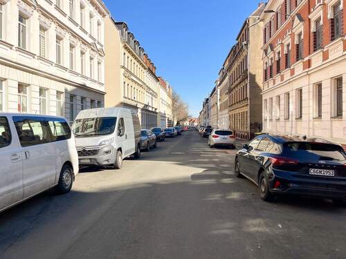 Blick zur Straße - 