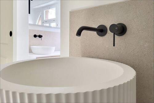 Stilvolles Waschbecken im WC - 