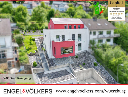 Titelbild - 'Wohnen Deluxe': Exklusives EFH mit Weitblick über die Stadt, inkl. hauseigenem Aufzug