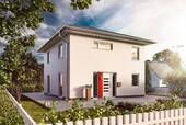 Flair 124 - Straßenansicht - Einfamilienhaus mit 126,00 m² in Dienstedt zum Kaufen
