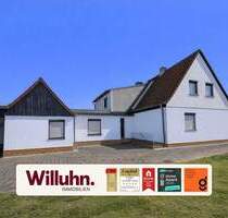 Renovierungsbedürftige Doppelhaushälfte mit großem Grundstück, Garage & viel Potenzial - Schkeuditz Wolteritz