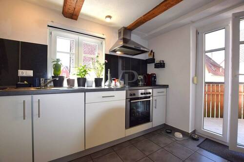 Küche 1. OG, Balkonausgang - 